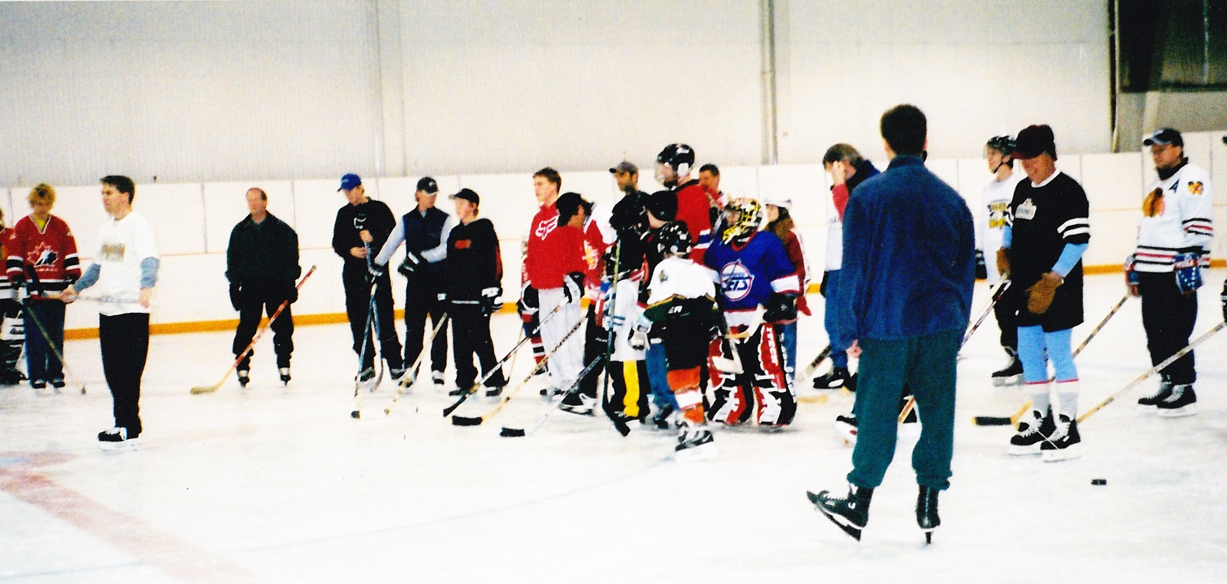 2003- 125th Anniversary Hockey Game to commemorate the Winnipeg Falcons 