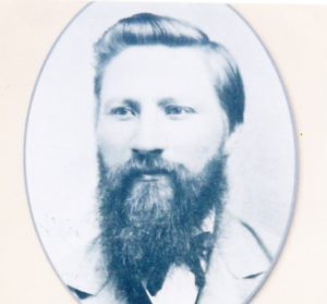 Jon Bjarnason, first pastor, from 1884-1914