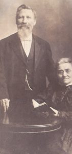 Sera Jon and Fru Lara, first pastor and his wife 