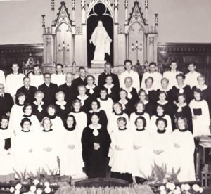 Choir for 75th Anniversary, 1953