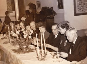 A dinner, possibly in celebration of the Diamond Jubilee in 1938