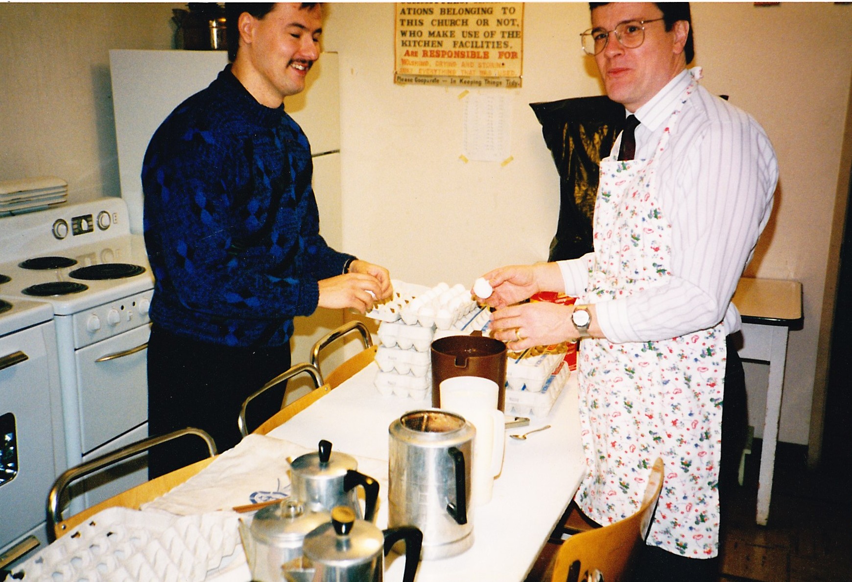 1992 Men's Group Easter Breakfast